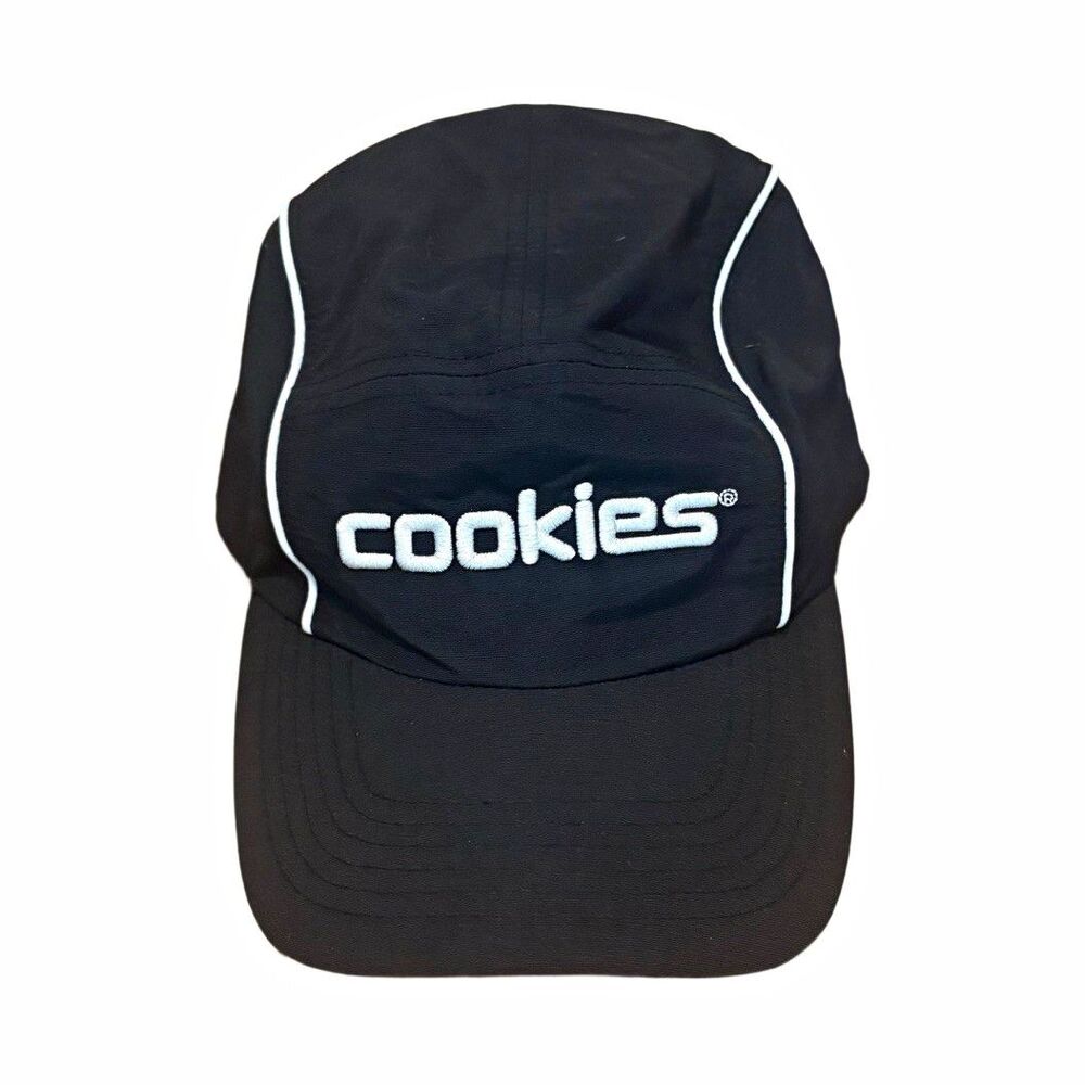 NWOT Cookies Dad Hat Black & White Logo SnapBack Hat One Size Polyester